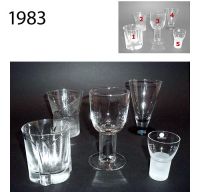 Markku Salo, lasistoja, glass sets 1983