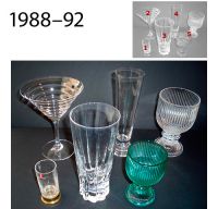 Valto Kokko, lasistoja, glass sets 1988–92