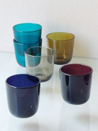 Puristelasi 1, pressed glass 1