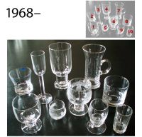 Heikki Orvola, lasistoja, glass sets 1968-