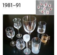 Timo Sarpaneva, lasistoja, glass sets 1981-91